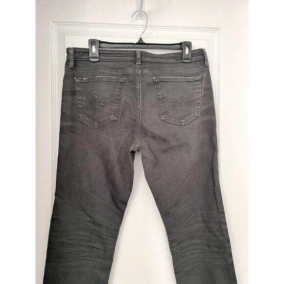AG Adriano Goldschmied Premiere Skinny Straight Distressed Pocket Jeans - Picture 8 of 13